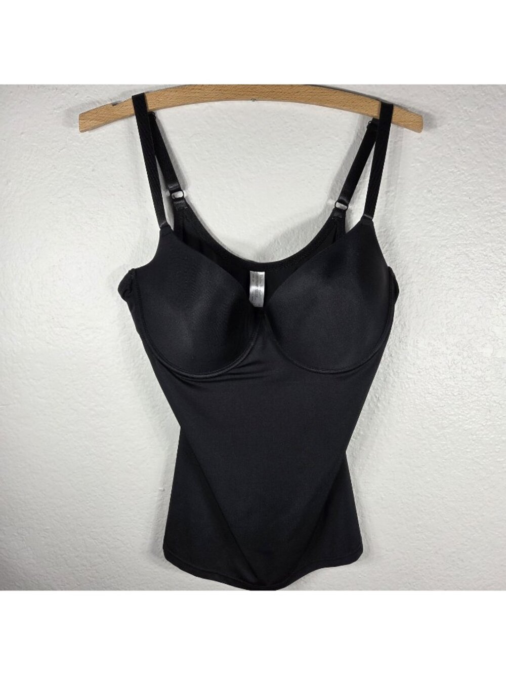 Delta Burke Camisole Bustier Shapewear Black Size 2X Sleeveless Top